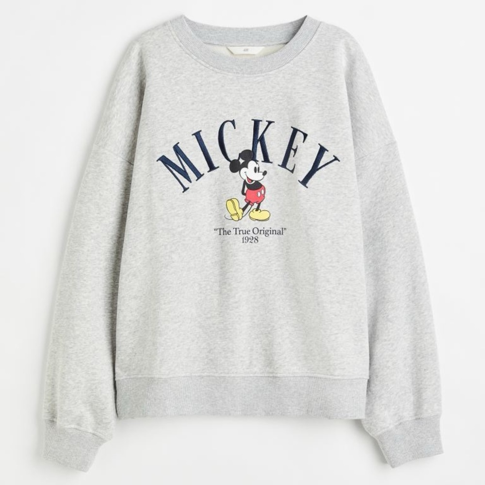 H&M Grey Mickey Sweatshirt!